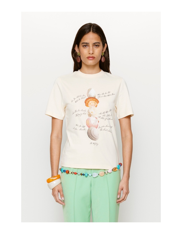 The Wolf Gang - Mini Camiseta T-shirt - Cream