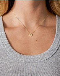 Bianc - Medium CZ Star of David Necklace