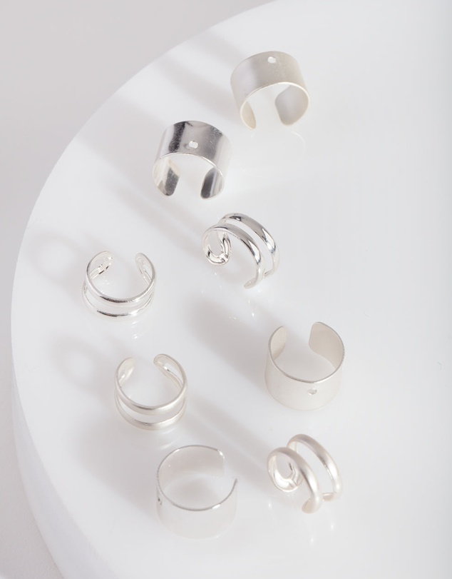 Lovisa - Silver Open Ear Cuff Pack