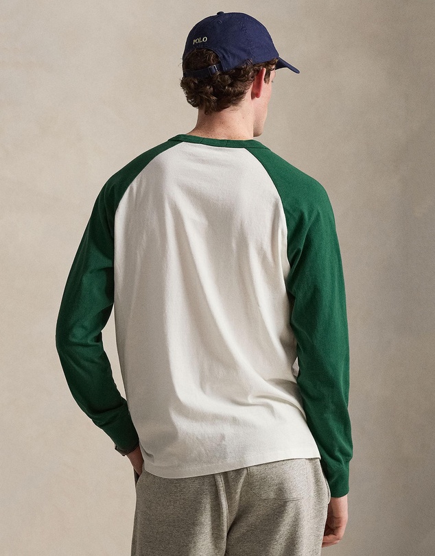 Polo Ralph Lauren - Custom Slim Fit Jersey Baseball T-Shirt