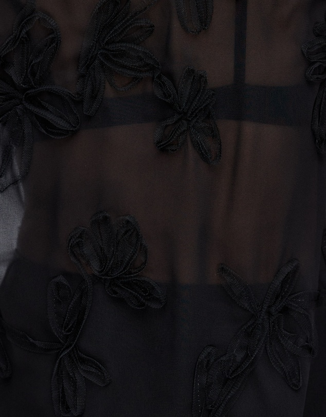 Minima Esenciales - Maelle Floral Applique Top