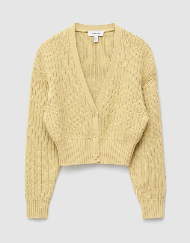 & Other Stories - Rib-Knit Cotton Cardigan