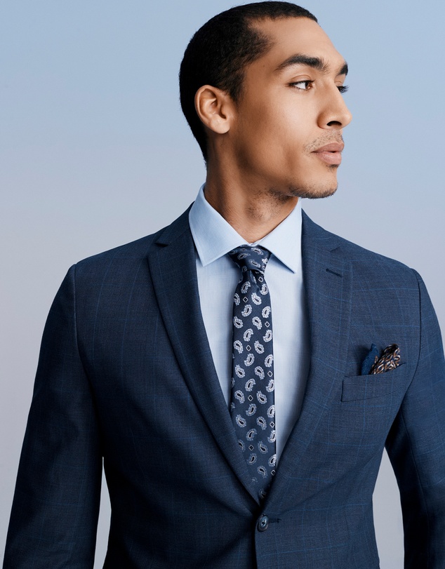 Van Heusen - Prince Of Wales Check Suit Jacket