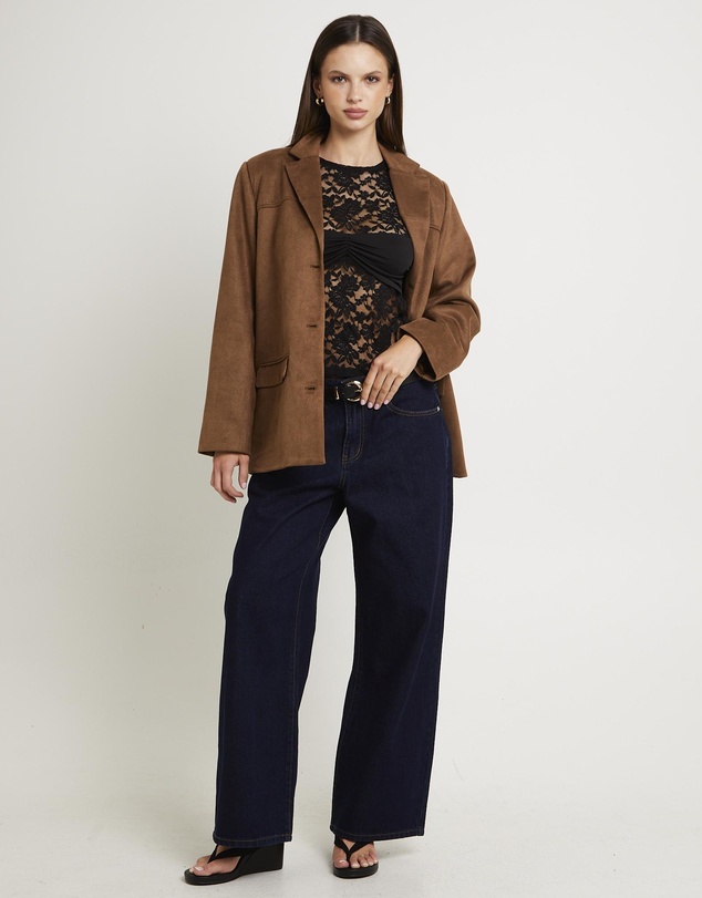 Subtitled - Sophia Suede Blazer