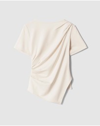 & Other Stories - Draped Asymmetric T-Shirt
