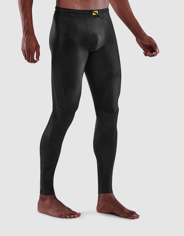 SKINS - SKINS Compression Men's Series-5 Gym/Running Long Tight Black