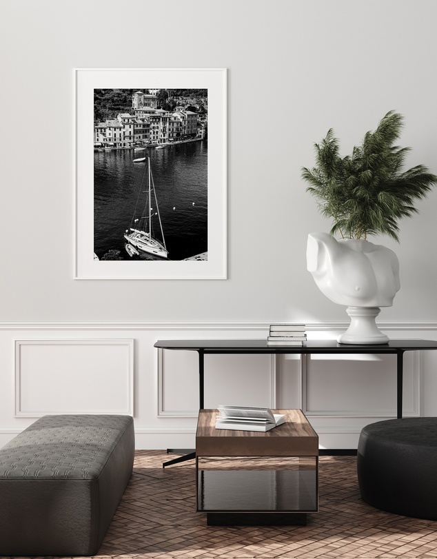 LEGGERA - Yachts of Portofino B&W Print