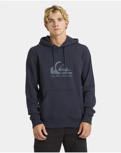 Quiksilver - Mens Comp Logo Pullover Hoodie