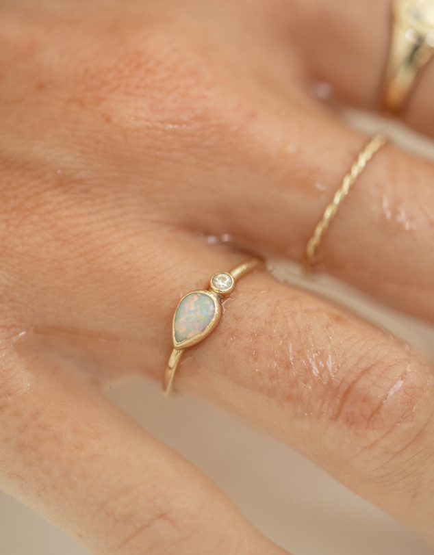 Luna Rae - Solid Gold - Higher Love Ring