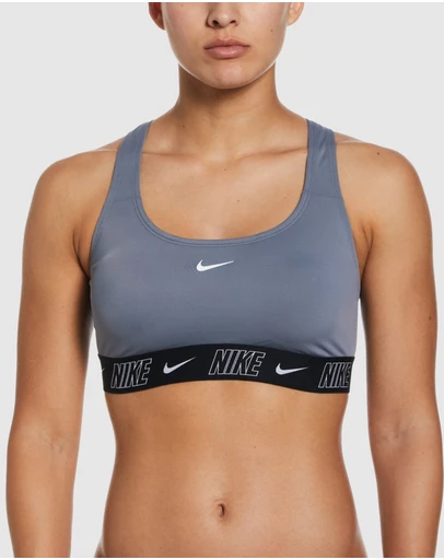 Nike - Fusion Logo Tape Racerback Bikini Top