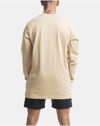 Vacancy Co - Palm Embroidery Long Sleeve Tee