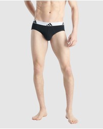 adidas Sportswear - 3 Pack Active Flex Cotton Brief Underwear