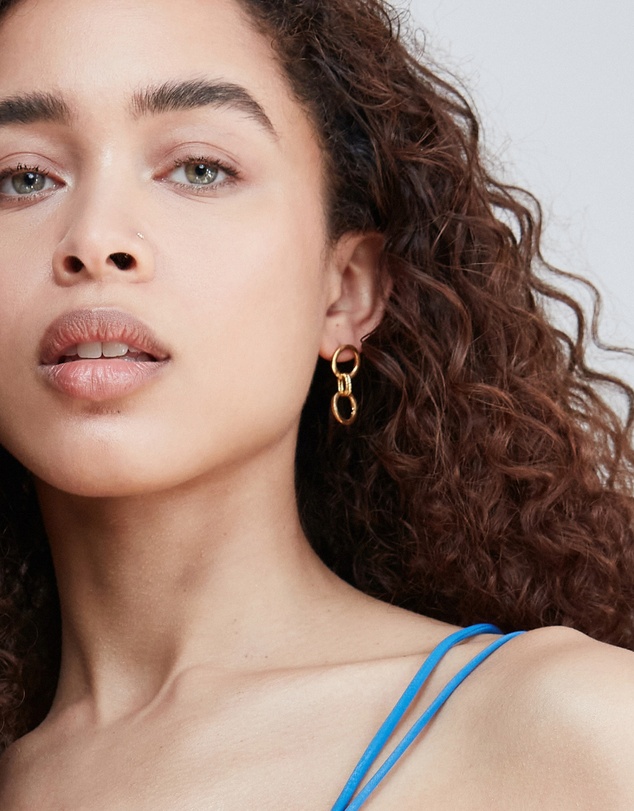 Ottoman Hands - Tesoro Chain Drop Earrings