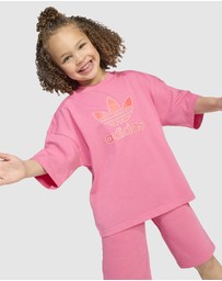 adidas Originals - Short Tee Set Big Logo Execution - Kids