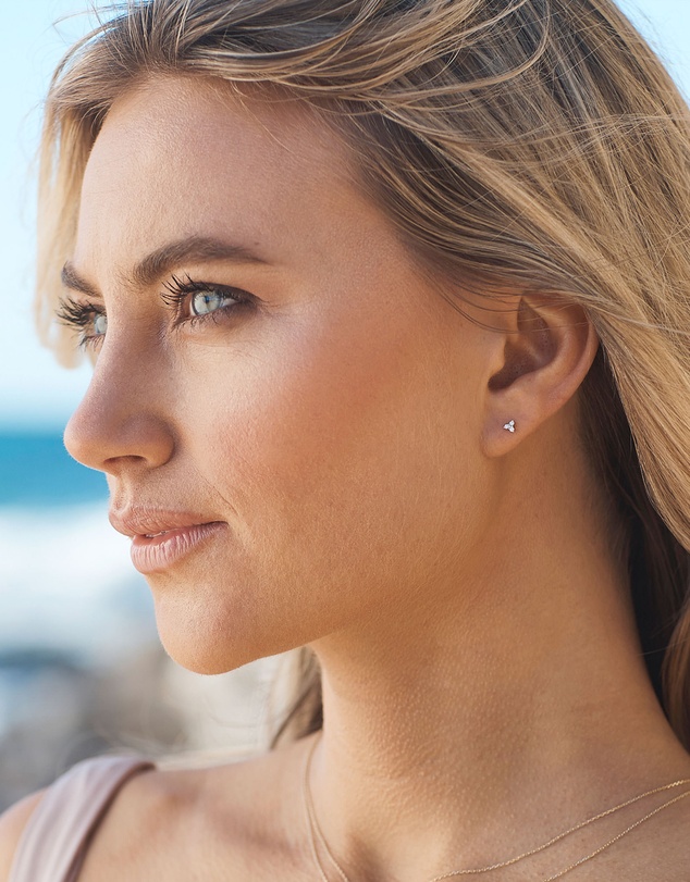 Luna Rae - Solid Gold - Diamond Dancer Earrings