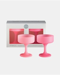 porter green - mecc | silicone unbreakable cocktail glasses