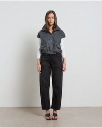 DRICOPER DENIM - Dina Cropped Barrel Jeans