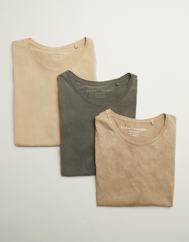 Silent Theory - 3-Pack Acid Tail Tee