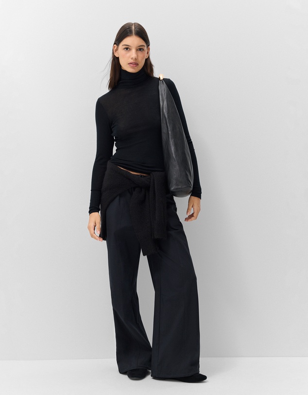 UNISON - Merino High Neck Top