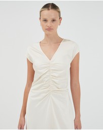 Third Form - Allure Gathered Tee Dress