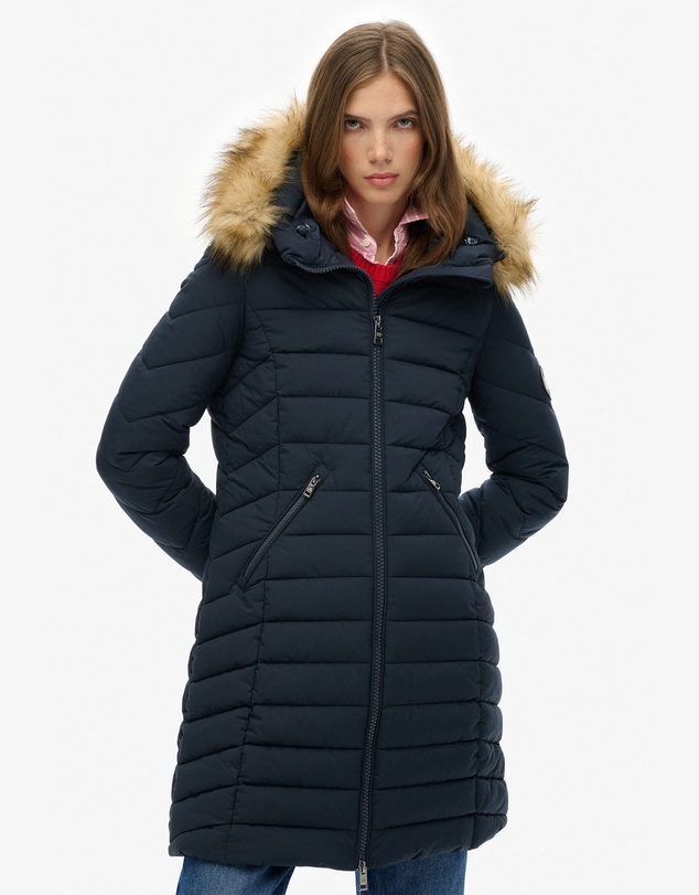 Superdry - Fuji Hooded Mid Length Jacket