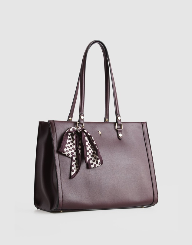 Laura Jones - Scarf Work Tote Bag
