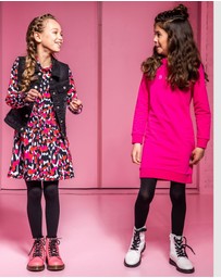 B.Nosy - Long Sleeve Multi-Coloured Spots Dress - Kids-Teens