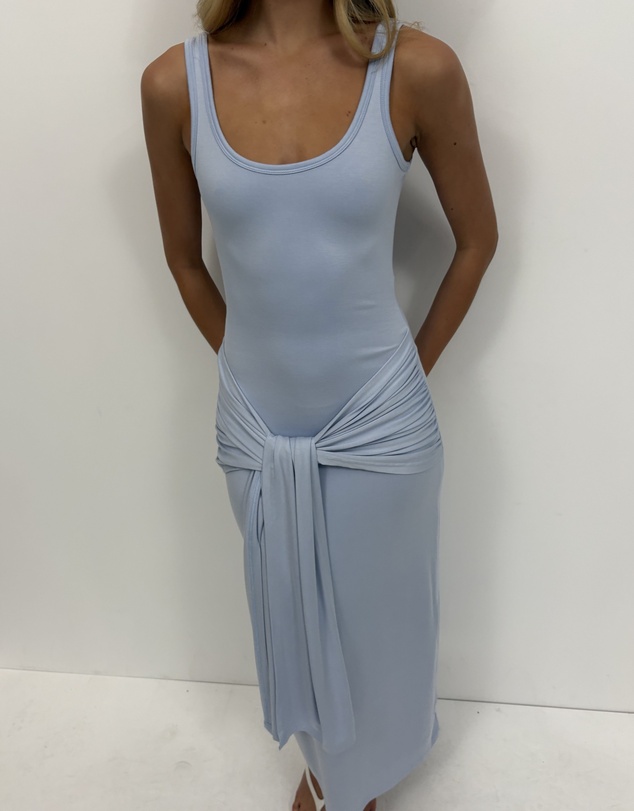 Dazie - Sunday Brunch Jersey Maxi Dress