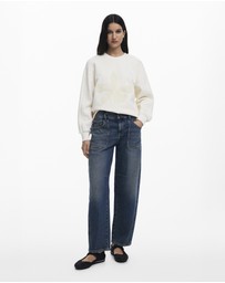 Desigual - Flower sweatshirt