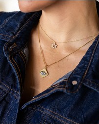 Chuchka - Eliana Mini Magen David Necklace