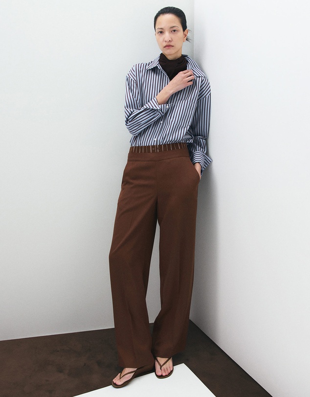M.N.G - Striped Cotton Shirt