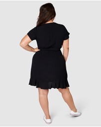 Sunday In The City - My Wave Wrap Dress