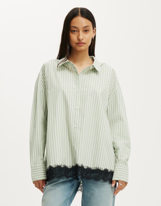 Cotton On - Harper Lace Shirt