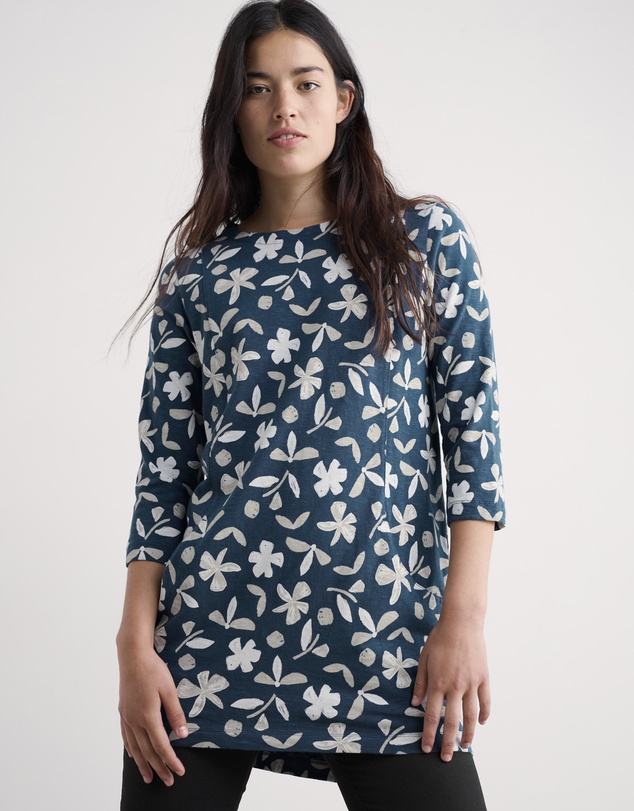 Seasalt - Seasalt Cornwall Teal Shore Foraging Tunic