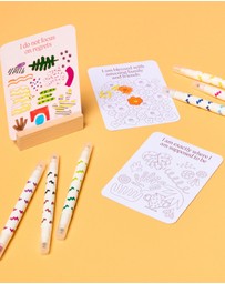Journey Of Something - Colour Your Own Affirmation Cards