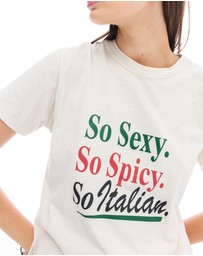 THE TALES - So Italian Hemp Fitted Tee