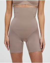 Plie Australia - Control Skin High Waist Medium Shorts