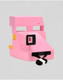 Polaroid - Refurbished Barbie Malibu - Polaroid 600 Camera