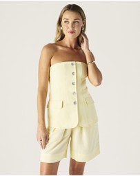 MOS The Label - Monaco Suiting Bustier 