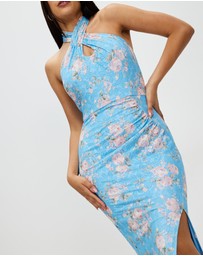 Romance by Honey and Beau - Amalia Cross Over Midi Dress