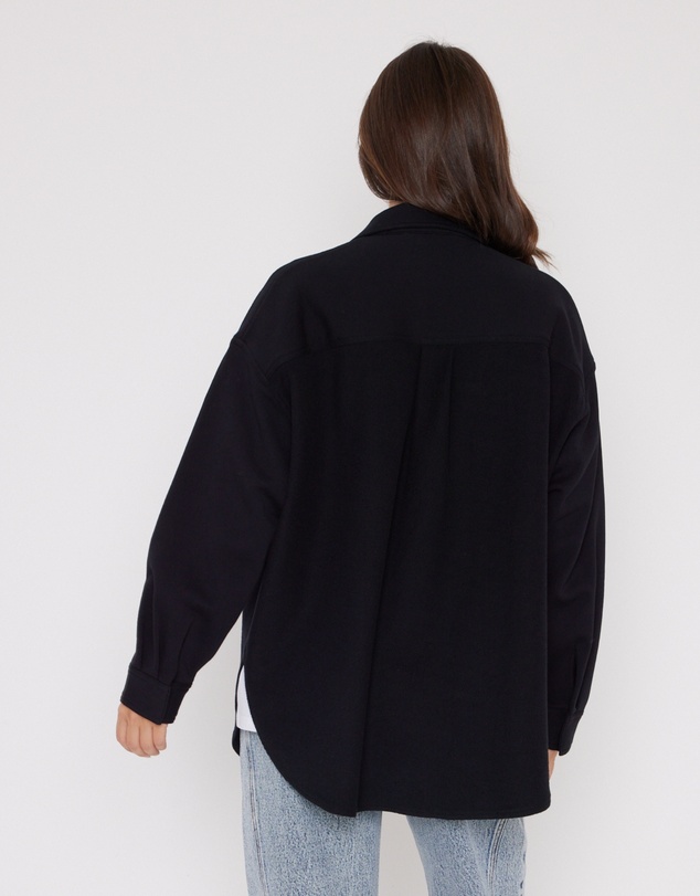 ALEXANDRA - Nelsie Shacket Black