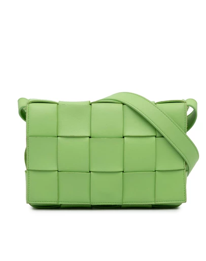 Pre-Loved by Azura Reborn - Pre-Loved Nappa Intrecciato Cassette Crossbody