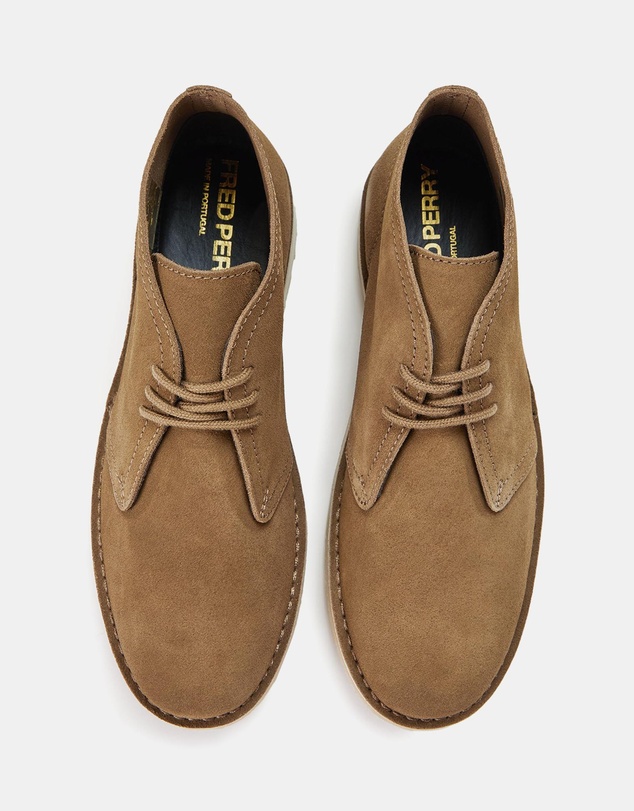 Fred Perry - Hawley Suede Low Cut Boots - Unisex