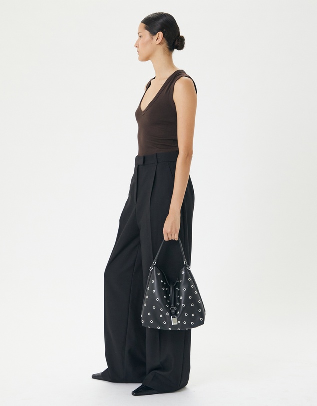 Brie Leon - Josie Eyelet Bucket Bag