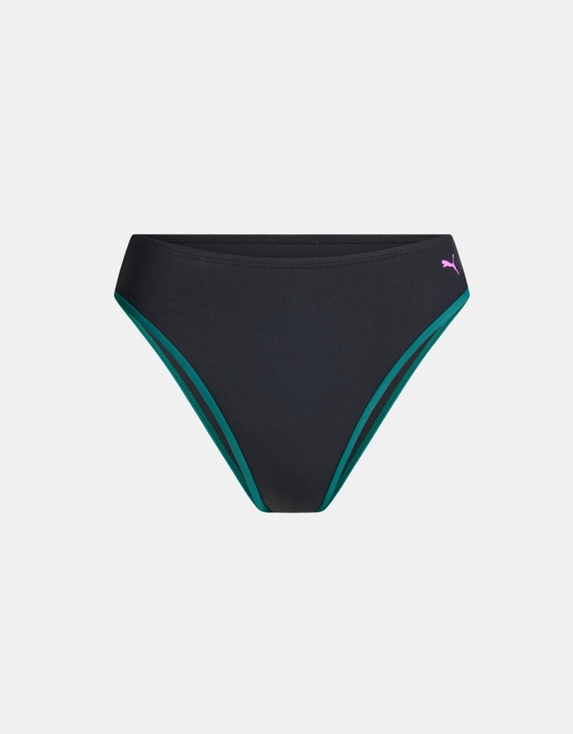 Modibodi - Puma x Modibodi Swimwear Hi-Leg Cheeky Bottom Super Absorbency