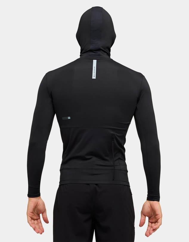 Quiksilver - Mens Highline Hooded Long Sleeve Rash Vest