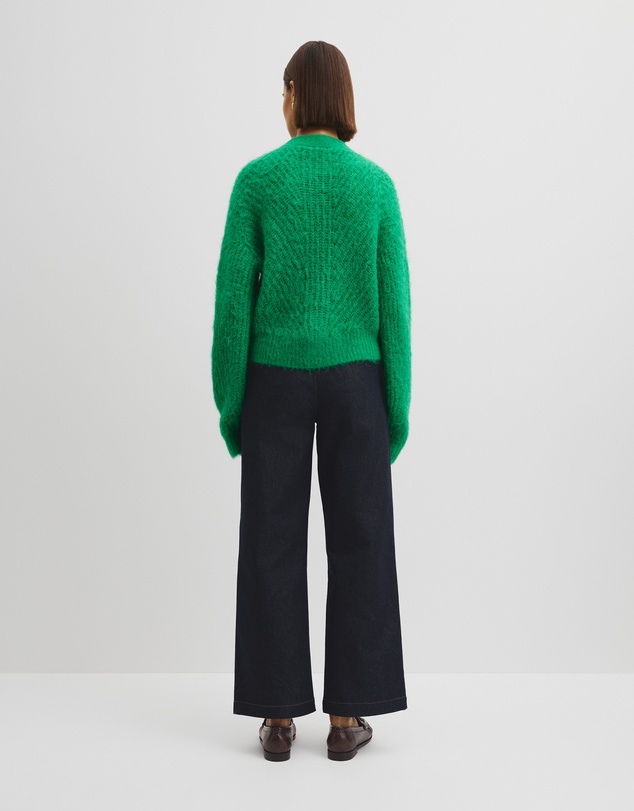Country Road - Long Sleeve Fluffy Knit Cardigan
