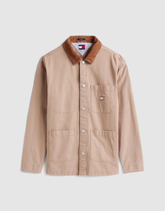 Tommy Jeans - Workwear Cord Collar Overshirt