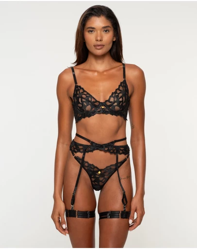 One Empire - Miley Black Lingerie Set