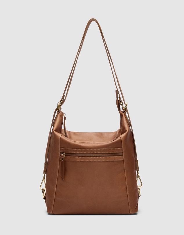 Florence - Regina Brown 3-in-1 Convertible Backpack
